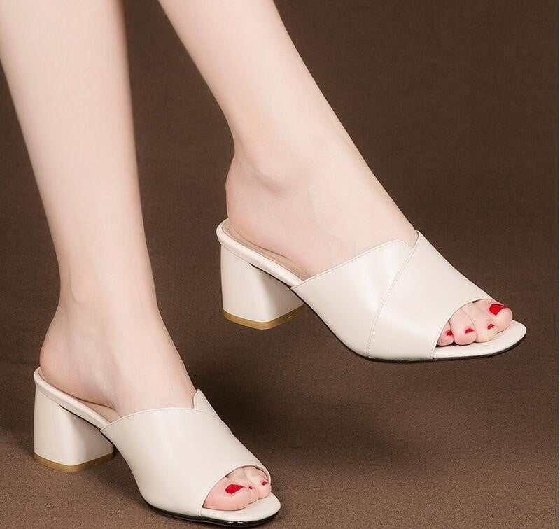 Sandales cuir été