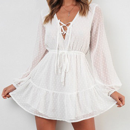Robe Courte Unie
