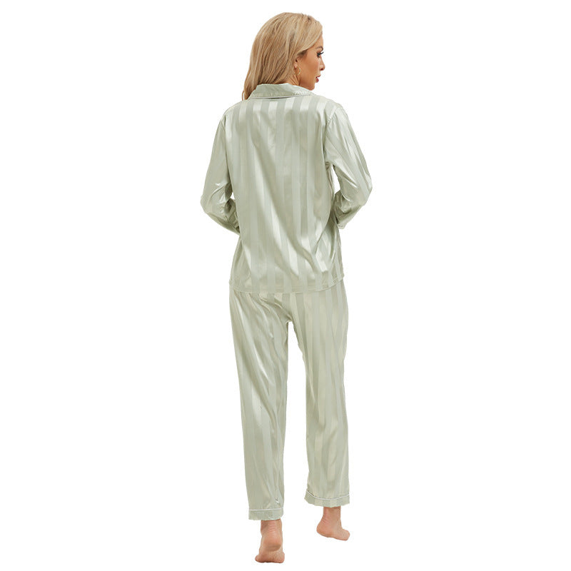 Pyjama Soie Rayé